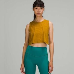 Lululemon Mustard Sleeveless Women's Top